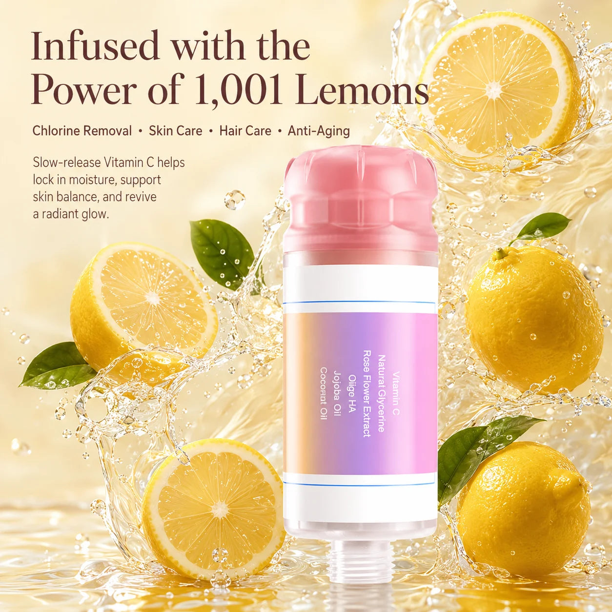 Vitamin C Filter Shower Head High Pressure Fragrance