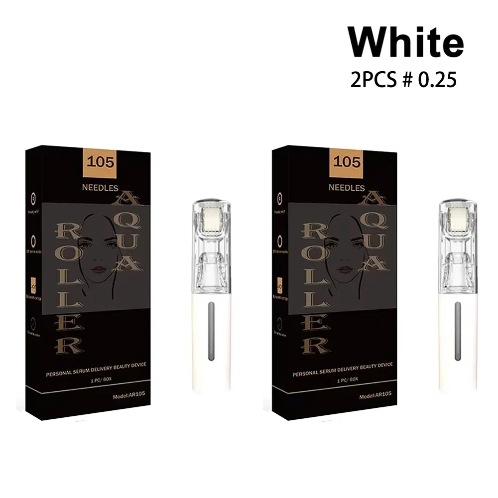 105 Pins Titanium Derma Roller Micro Needles Facial Lip Boost