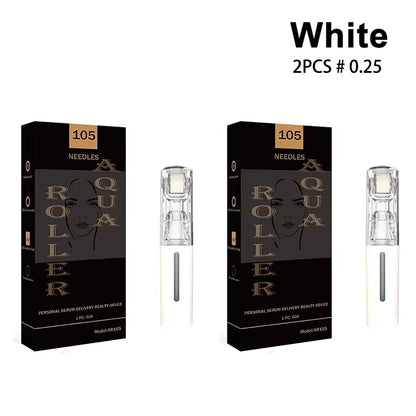 105 Pins Titanium Derma Roller Micro Needles Facial Lip Boost
