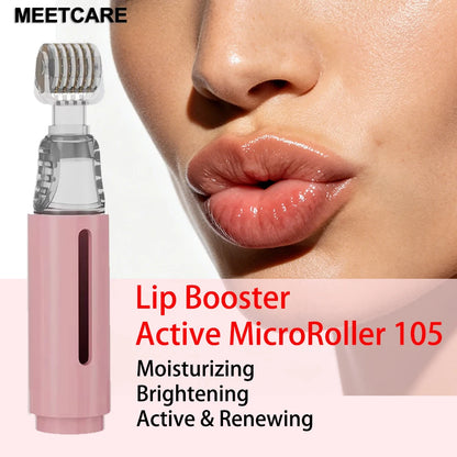 105 Pins Titanium Derma Roller Micro Needles Facial Lip Boost