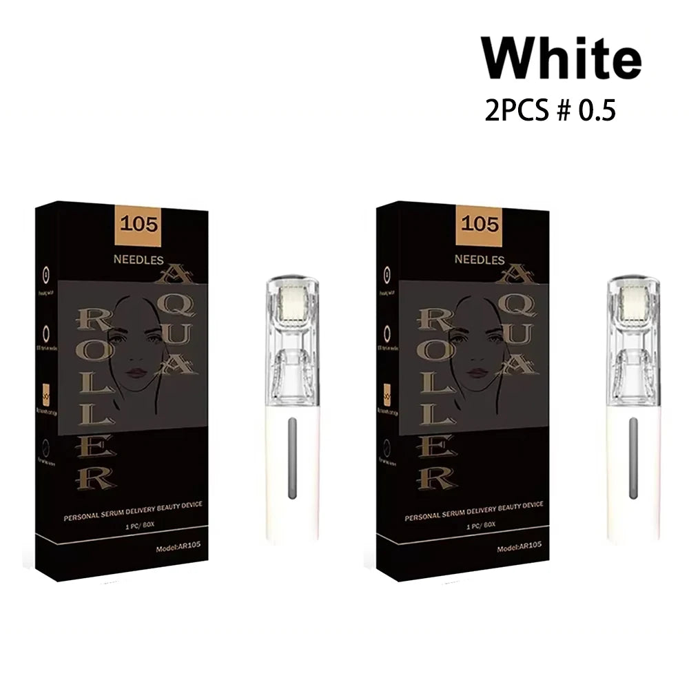 105 Pins Titanium Derma Roller Micro Needles Facial Lip Boost