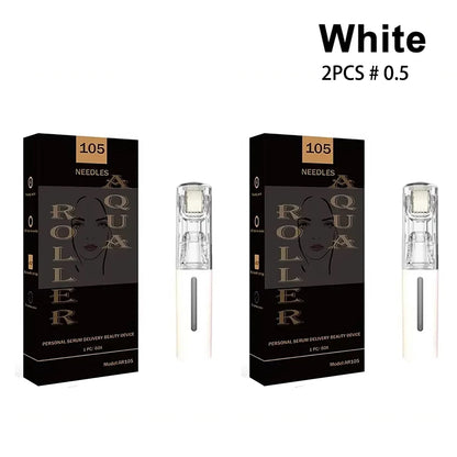 105 Pins Titanium Derma Roller Micro Needles Facial Lip Boost