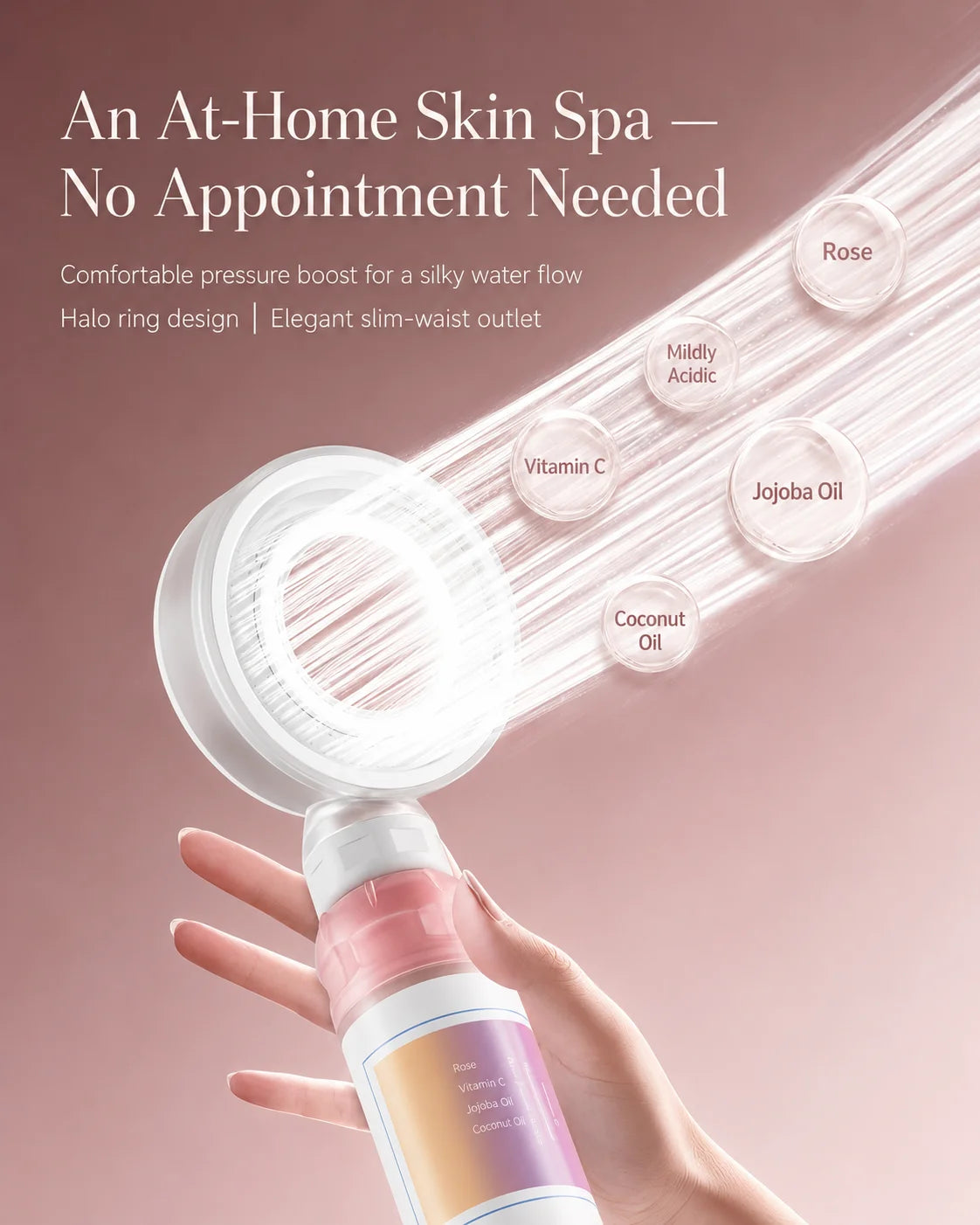 Vitamin C Filter Shower Head High Pressure Fragrance