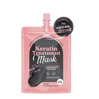 Thai JOJI Bamboo Charcoal Keratin Hair Mask, Repairs