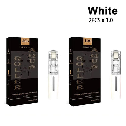 105 Pins Titanium Derma Roller Micro Needles Facial Lip Boost