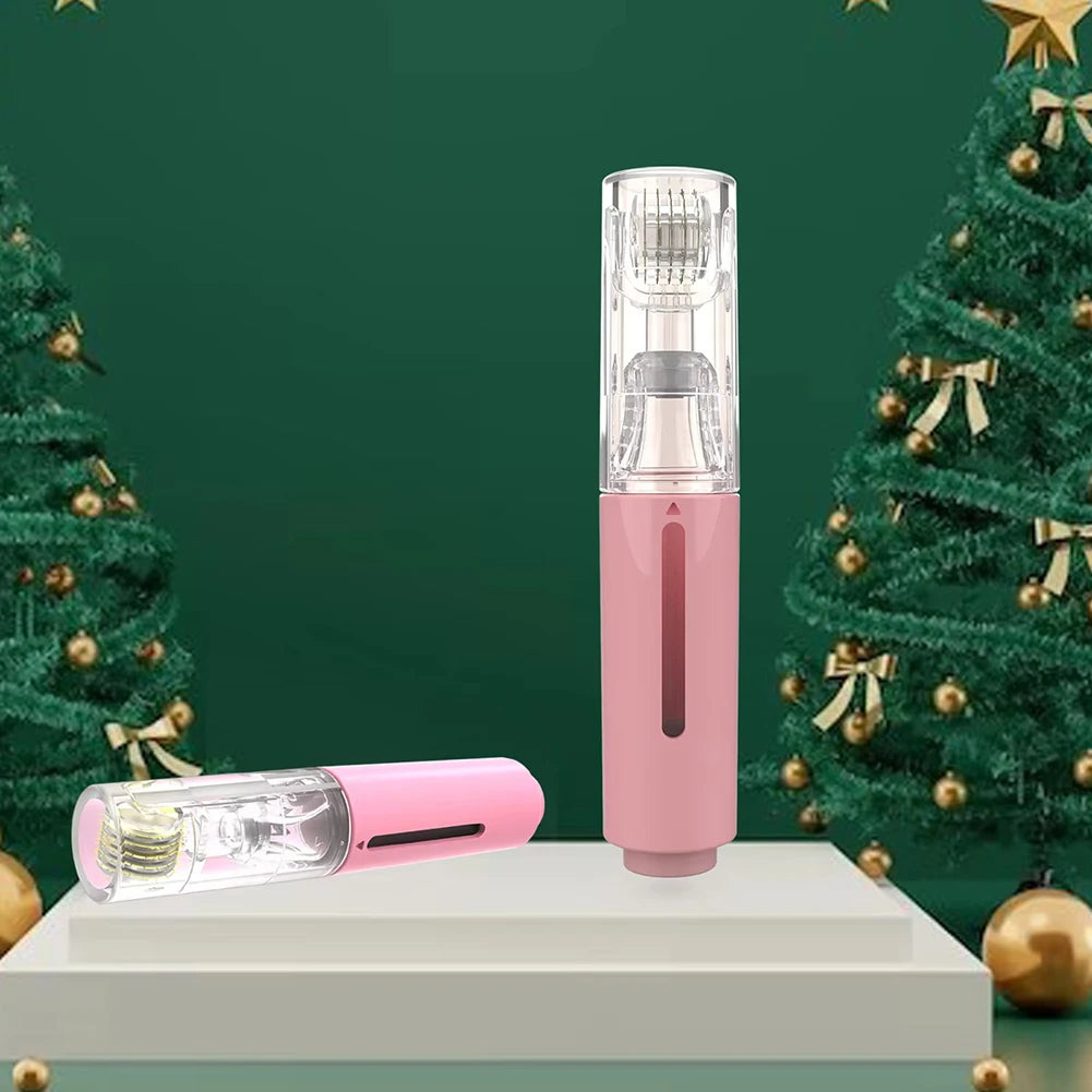 105 Pins Titanium Derma Roller Micro Needles Facial Lip Boost